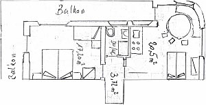grundriss appartement st anton 5 personen landhaus habicher
